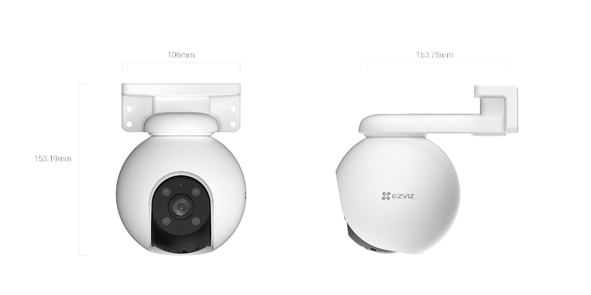 CAMARA WIFI EZVIZ CS-H8 3MP 