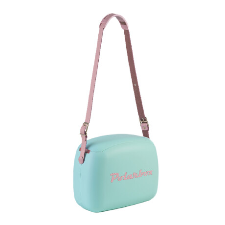 Conservadora Lunchera Térmica Pop 6L Polarbox c/2 Tuppers Verde Agua/rosa