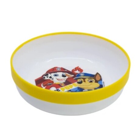 BOWL AMARILLO Y BLANCO PAW PATROL 001