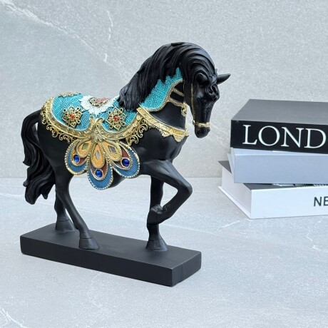 Caballo Decorativo Resina 30.5cm x 7cm x 27cm Caballo Decorativo Resina 30.5cm x 7cm x 27cm