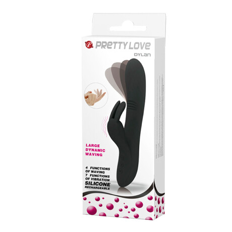 Vibrador Estimulador Dylan Pretty Love Negro Vibrador Estimulador Dylan Pretty Love Negro