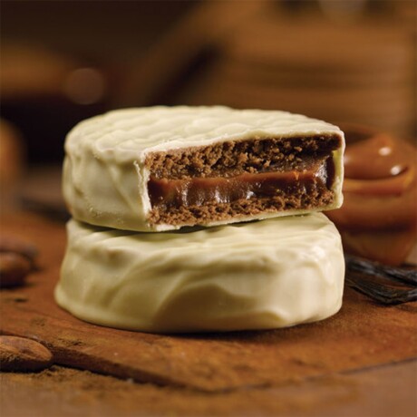 Caja X 12 Alfajores Cachafaz Chocolate BLANCO