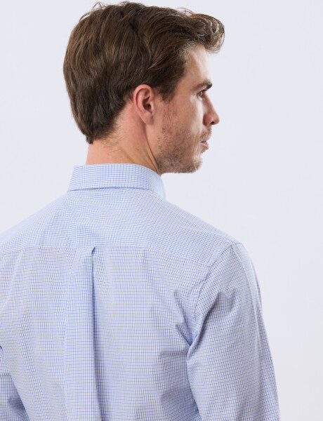 CAMISA CUADROS Azul
