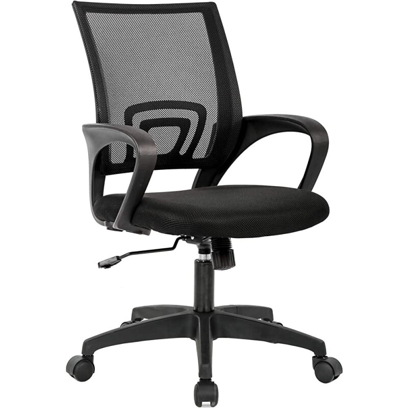 Silla Giratoria De Escritorio Oficina Regulable Ergonómica Negro