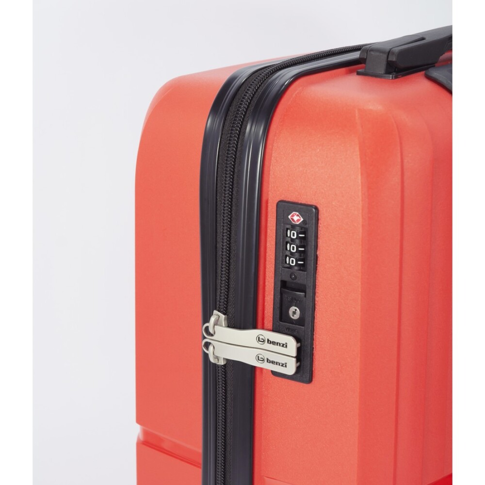 Valija Benzi 4 Ruedas Amarillo S Tsa TROLLEY INDIVIDUAL PP 4 RUEDAS BZ5754AM-50