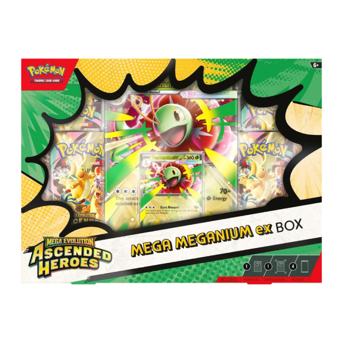 Pokemon - Mega Evolution - Ascended Heroes - Ex Box Case - Mega Meganium 