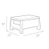 CONJUNTO PARA JARDÍN, TERRAZA O BALCON CONJUNTO PARA JARDÍN, TERRAZA O BALCON