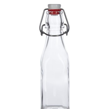 Botella Vidrio 0,25lt C/ Tapón Hermético Swing Bormioli Botella Vidrio 0,25lt C/ Tapón Hermético Swing Bormioli