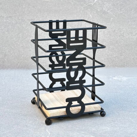 Porta Cubiertos Metal Alto 16cm x Ancho 11cm x Largo 11cm Porta Cubiertos Metal Alto 16cm x Ancho 11cm x Largo 11cm