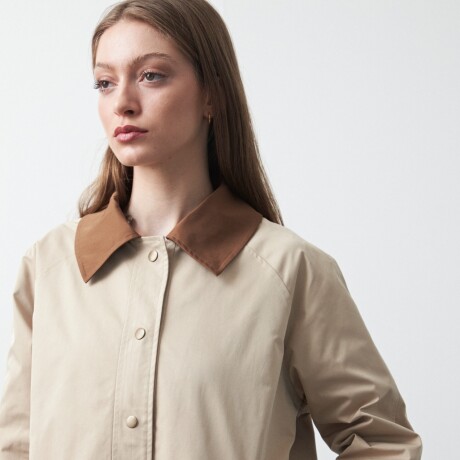 TRENCH SOLENE Beige