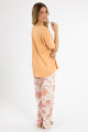 Pijama damask pantalon Rosado