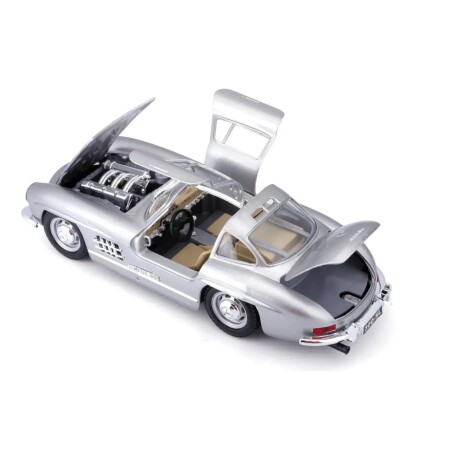 Juguete Bburago Auto Miniatura Coleccionable Escala 1:24 Mercedes Benz Plat 22023