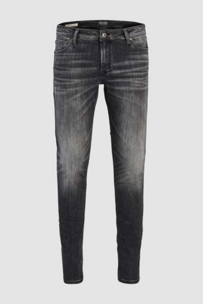 Jeans Skinny Fit Strech, Modelo Cinco Bolsillos - Black Denim 