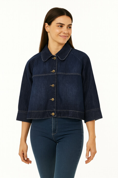 Chaqueta Tego Azul Oscuro