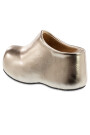 ZUECO CLOGGIN METALLIC Oro
