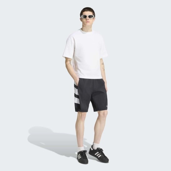 Short Adidas Adicolor Double Blocked Negro