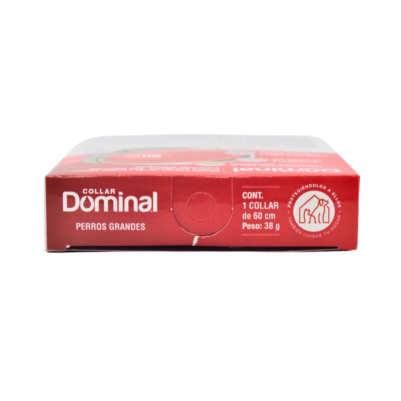 DOMINAL COLLAR ANTIPULGAS Y GARRAPATAS PERROS GRANDES 60 CM DE LARGO