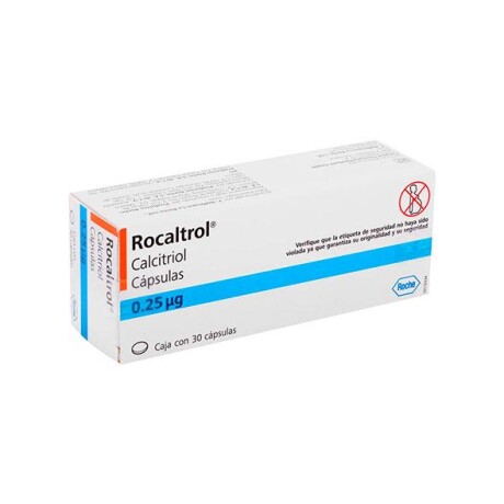Rocaltrol 0,25mg 30 Cap – Suplemento de Vitamina D / Hipocalcemia Rocaltrol 0,25mg 30 Cap – Suplemento de Vitamina D / Hipocalcemia