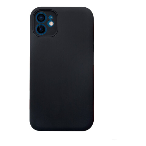 Carcasa Celular Funda Protector Case Silicona Para iPhone 11 Variante Color Negro