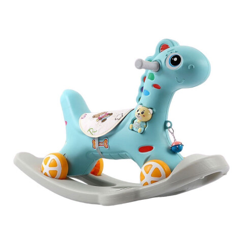 Caballito doble función plástico vaivén, buggy con sonido Caballito Doble Función Plástico Vaivén, Buggy Con Sonido