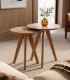 Mesa Lateral Classic Li­nea Manhattan Natural