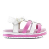 Sandalia Casual Molekinha de Niños - 2724.104-9569 Rosado-blanco