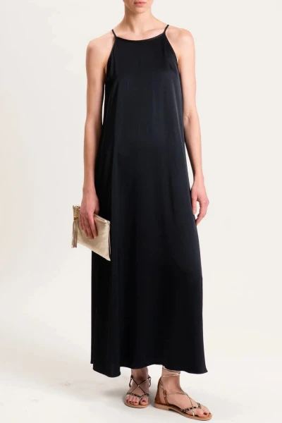 VESTIDO LARGO Negro