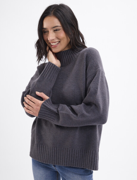 Buzo Mia gris oscuro