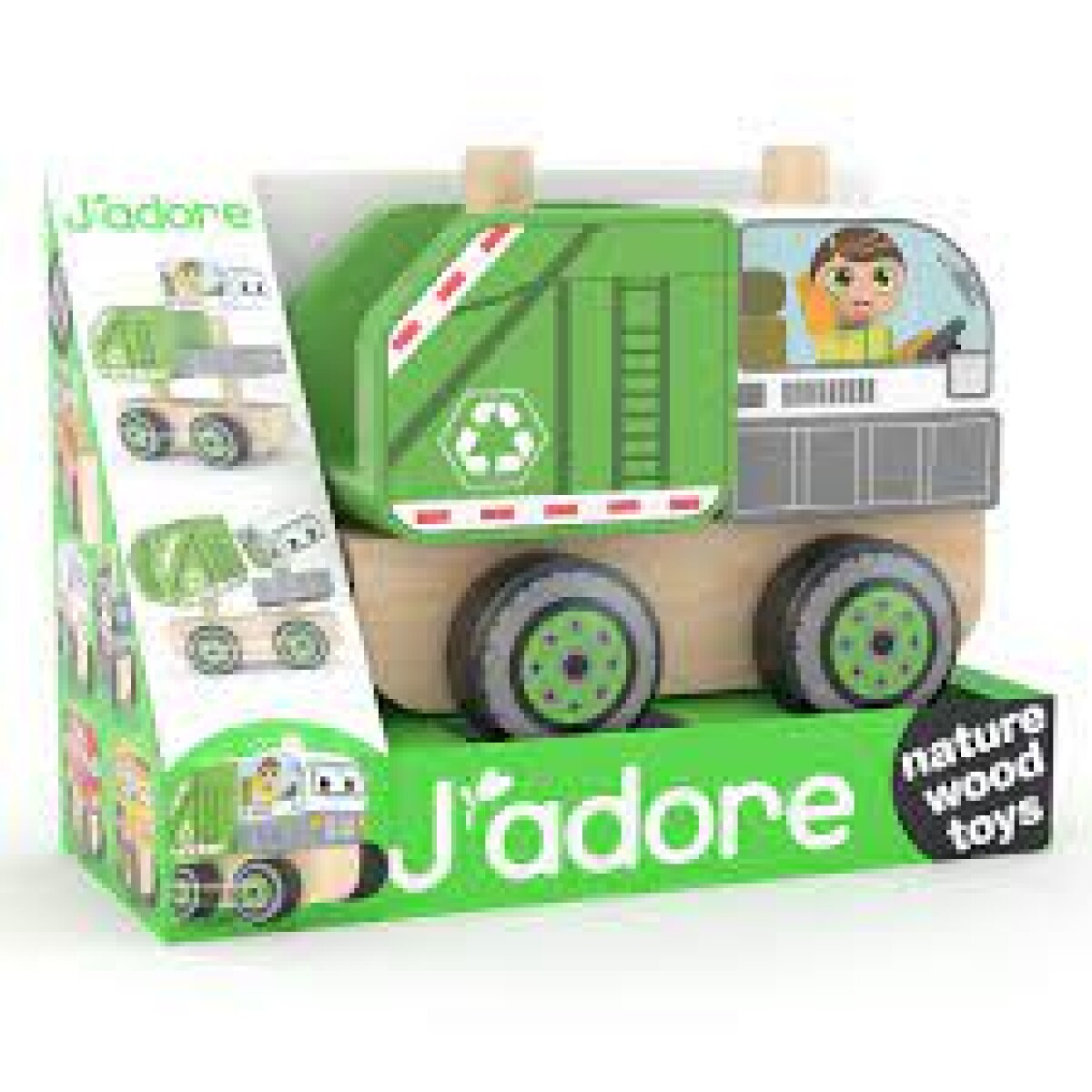 Vehiculo Jadore Infantil De Madera Arrastre 