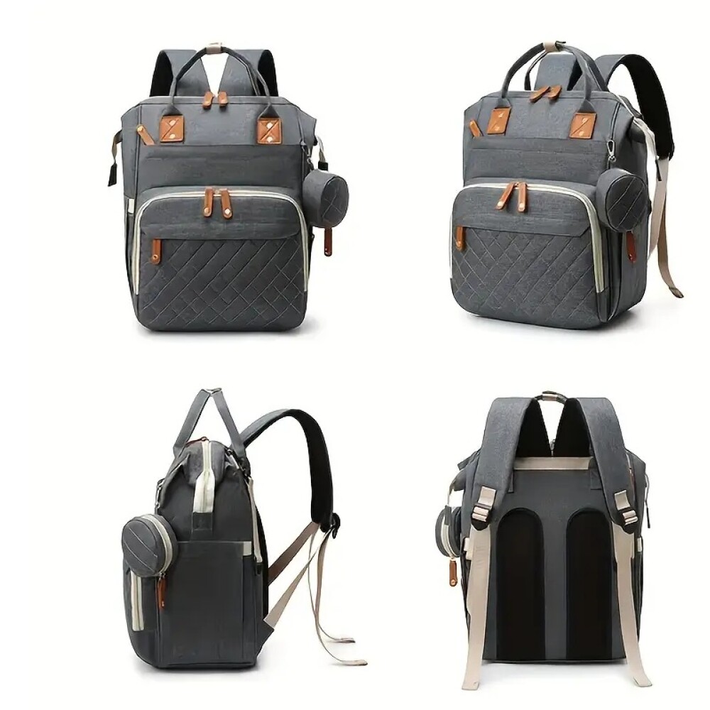 Mochila maternal RIO gris