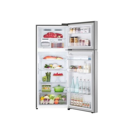 HELADERA LG CON FREEZER 393 LTS. INOX CON DISP. INVERTER HELADERA LG CON FREEZER 393 LTS. INOX CON DISP. INVERTER