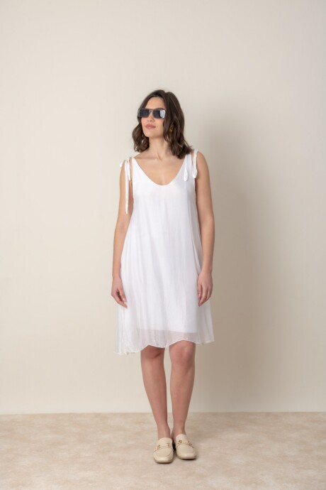 VESTIDO ANDROMEDA Blanco