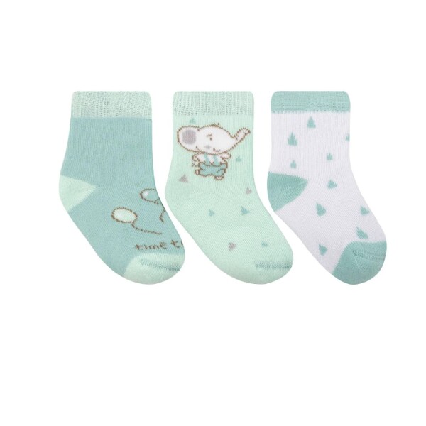 Set medias Kikka boo x3 TW Verde Set medias Kikka boo x3 TW Verde