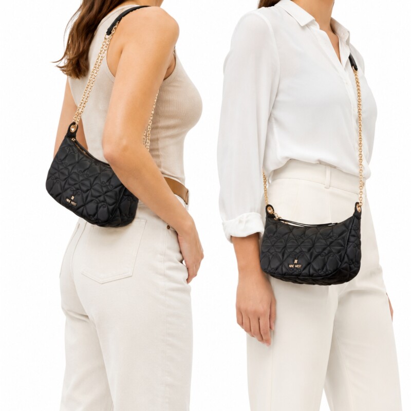 Bolso de Hombro Kiersten Black