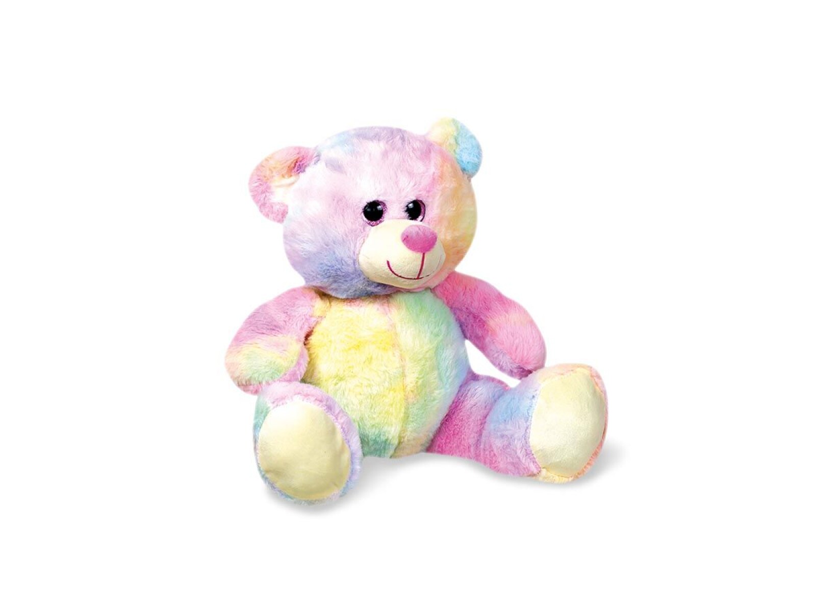 Peluche Osos Tres Colores Jaspeados 30 Cm 