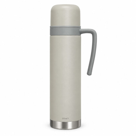 Termo Ac. Inox 0,50Lts Manija Pico Cebador Paris Comet Gris