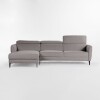 Sofá con chaise MOOVE GRIS - IZQUIERDO