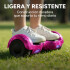 Skate Electrico Hoverboard Gogreen Musica Bt Luces Patineta Diseño Violeta