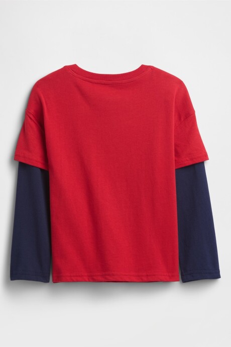 Remera Gráfico Toddler Niño Modern Red 2