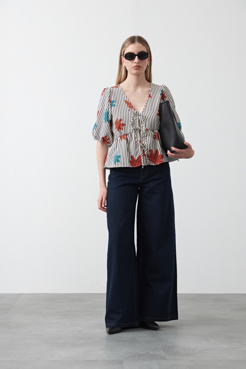 CAMISA PISTACHO Rayas