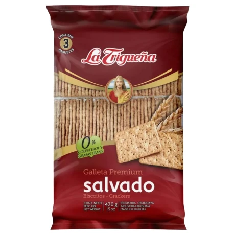 GALLETA SALVADO PREMIUM 375G LA TRIGUEÑA GALLETA SALVADO PREMIUM 375G LA TRIGUEÑA