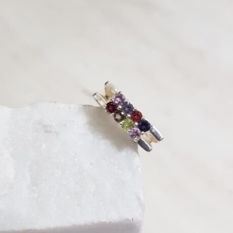 Anillo Multi Stone - Plata 925 Anillo Multi Stone - Plata 925