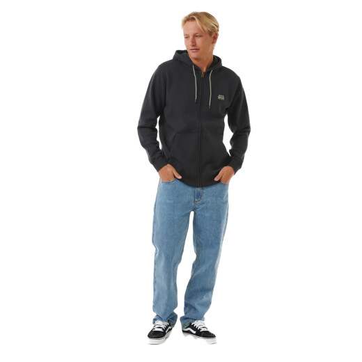 Canguro Rip Curl Horizon Zip Thru Hood - Negro Canguro Rip Curl Horizon Zip Thru Hood - Negro