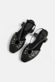 BALERINA STUDS Negro