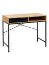 Escritorio TRAPPEDAL 48x95 roble/negro Escritorio TRAPPEDAL 48x95 roble/negro