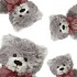 Oso Peluche Aurora Gris Platinum Sugar Suave Calidad Oso Peluche Aurora Gris Platinum Sugar Suave Calidad