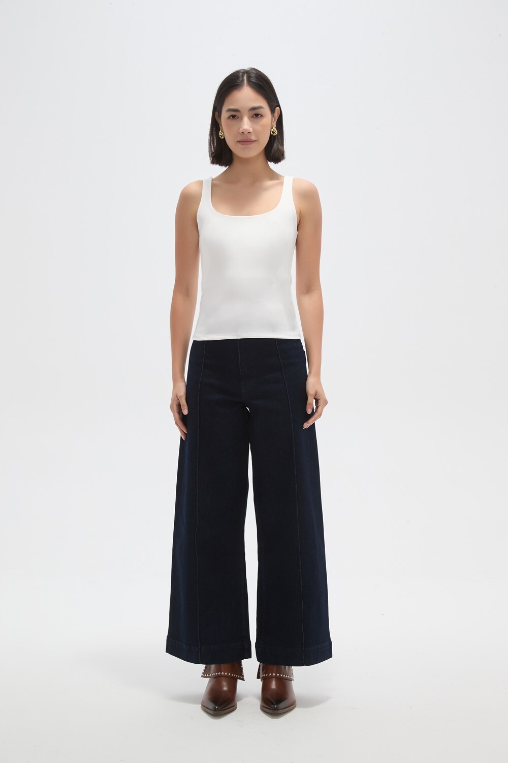 Musculosa Mintas Marfil / Off White