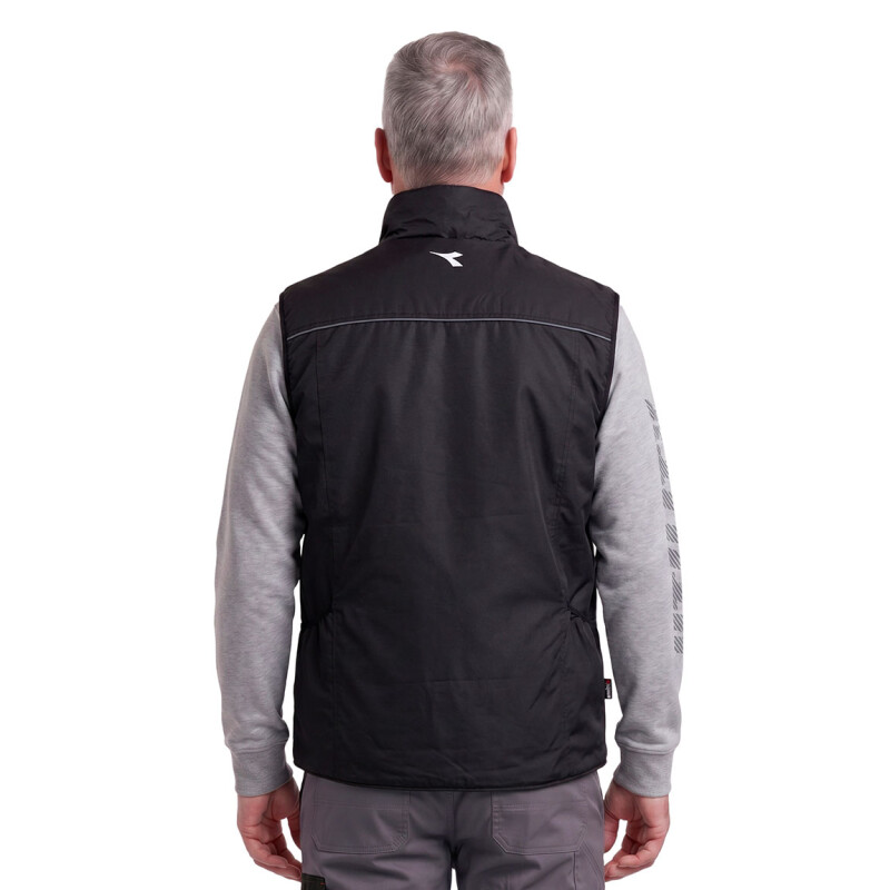 Diadora Gar M - Padded Jkt Vest D-swat Negro