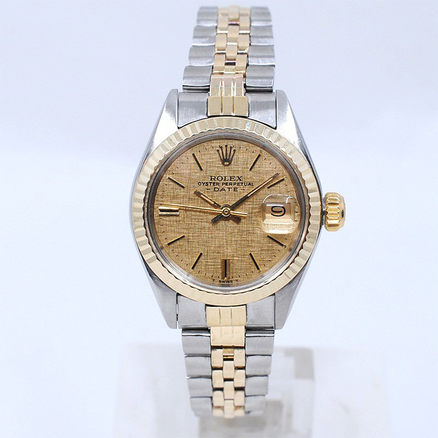 Rolex Date Dama 6917 Acero Y Oro 26 MM Año 1972 — Facello Joyeros