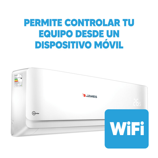 Aire Acondicionado James Aam-24 Inf-inv Inverter 24.000 Btu AIRE A. JAMES INV 24000 BTU AAM24INFINV